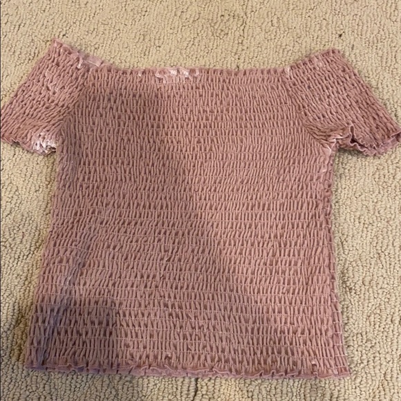 Urban outfitters velvet crop top - Picture 4 of 4